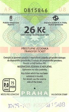 Bilet Praga 26