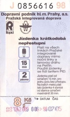 Bilet Praga 8