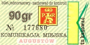 Bilet Augustów