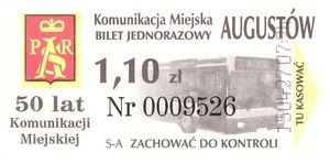 Bilet Augustów