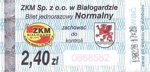 Bilet Białogard