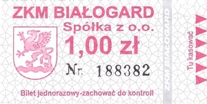Bilet Białogard