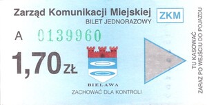 Bilet Bielawa 1,70