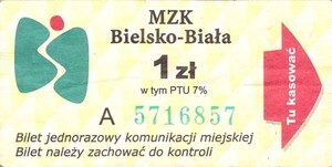 Bilet Bielsko Biała