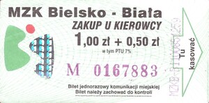 Bilet Bielsko Biała