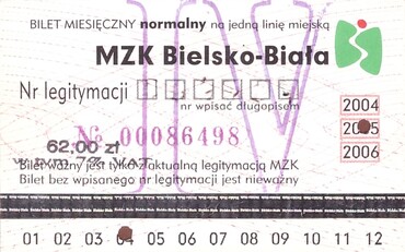 Bilet Bielsko Biała