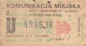 Bilet Bielsko Biała U