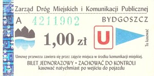 Bilet Bydgoszcz