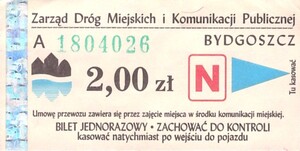 Bilet Bydgoszcz