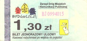 Bilet Bydgoszcz 1,30