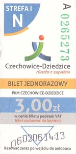 Bilet Czechowice Dziedzice