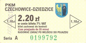 Bilet Czechowice Dziedzice