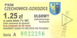 Bilet Czechowice Dziedzice