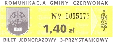 Bilet Czerwonak