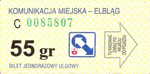 Bilet Elbląg