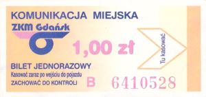 Bilet Gdańsk 1,00