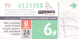 Bilet Gdynia 6