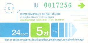Bilet Gdynia 5 