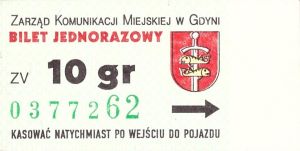 Bilet Gdynia 10