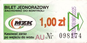 Bilet Gorzów Wielkopolski 1,00