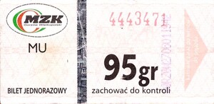 Bilet Gorzów Wielkopolski 95