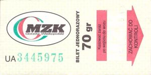 Bilet Gorzów Wielkopolski 70