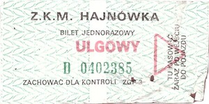 Bilet Hajnówka