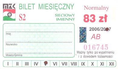 Bilet Jastrzębie Zdrój