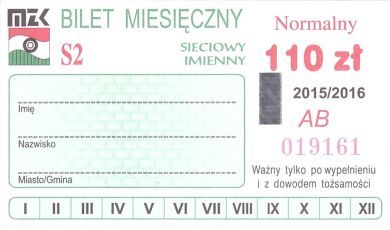 Bilet Jastrzębie Zdrój