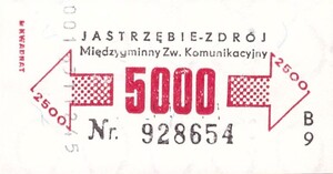 Bilet Jastrzębie Zdrój