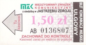 Bilet Jastrzębie Zdrój