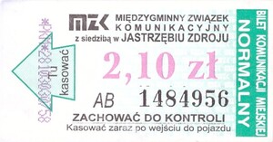 Bilet Jastrzębie Zdrój