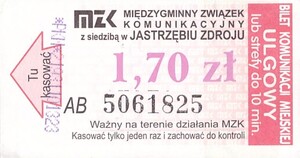 Bilet Jastrzębie Zdrój