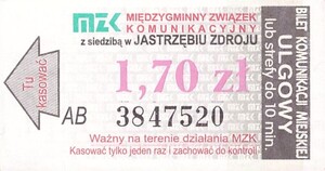 Bilet Jastrzębie Zdrój