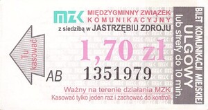 Bilet Jastrzębie Zdrój