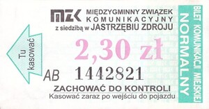 Bilet Jastrzębie Zdrój