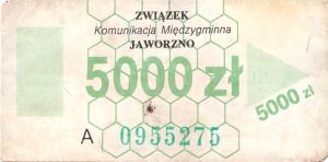 Bilet Jaworzno 5000