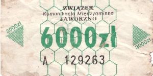 Bilet Jaworzno 6000