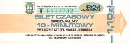 Bilet Jaworzno 1,10