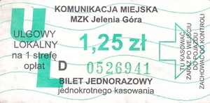 Bilet Jelenia Góra