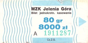 Bilet Jelenia Góra