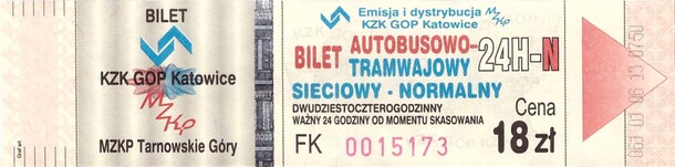 Bilet Katowice 18