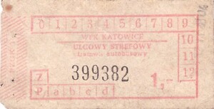 Bilet Katowice 1