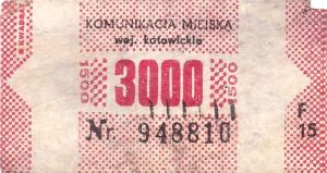 Bilet Katowice 3000 F 15