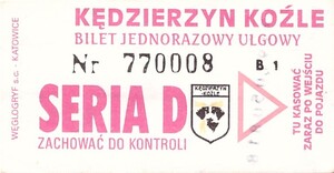 Bilet Kędzierzyn Koźle