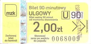 Bilet Kędzierzyn Koźle 2,00