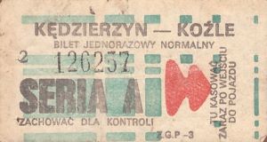 Bilet Kędzierzyn Koźle