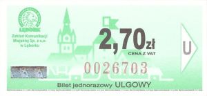 Bilet Lębork 2,70