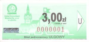 Bilet Lębork 3,00