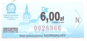 Bilet Lębork 6,00